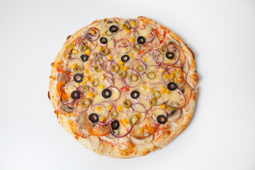 Fresh baked pizza