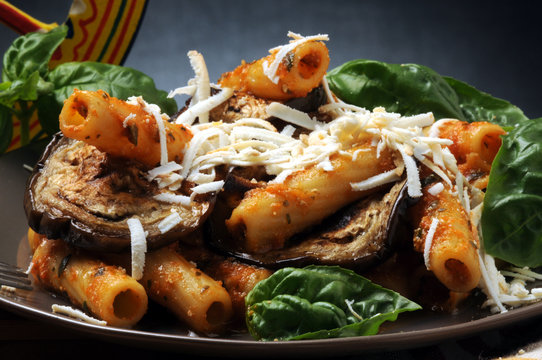 파스타 알라 노르마 Pasta alla norma 시칠리아 요리 Cucina catanese siciliana Catania italiana
