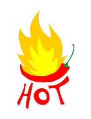 hot chilli symbol