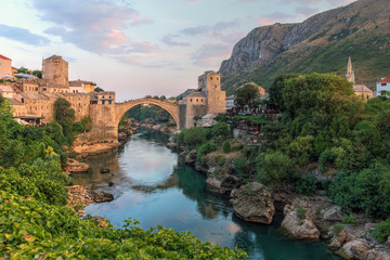 Fototapeta na wymiar Mostar, Bosnia Herzegovina