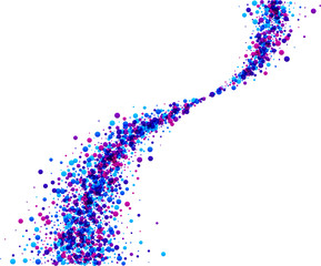 Background with purple drops.