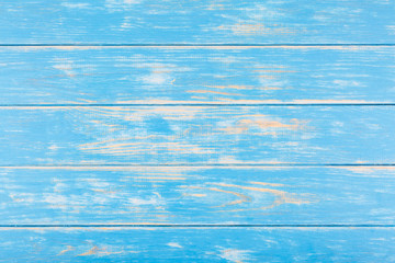 Blue wooden background