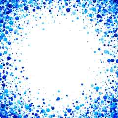 Background with blue drops.