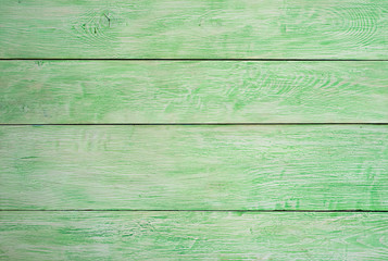 Obraz premium green wooden wall
