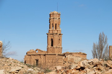 Belchite. Zaragoza. Spain