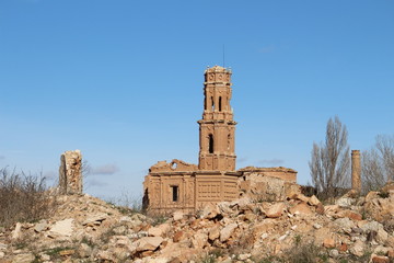 Belchite. Zaragoza. Spain