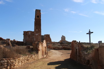 Belchite. Zaragoza. Spain
