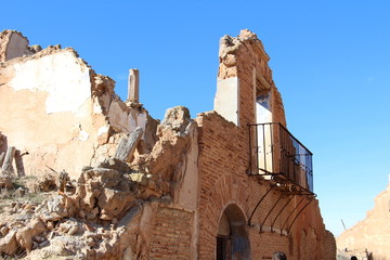 Belchite. Zaragoza. Spain.