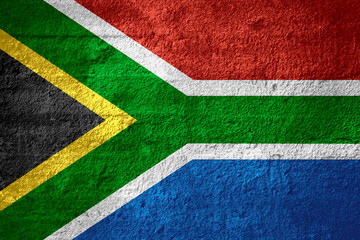 Fototapeta premium flag of South Africa