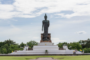 Obraz na płótnie Canvas Big Buddha statue at Phutthamonthon, Nakhon Pathom, Thailand