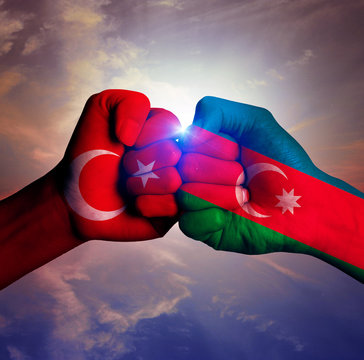 Azerbeycan ve T&uuml;rkiye, Bayrak