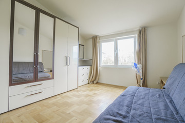 Interior of a living room in a guest house