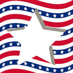 American star frame.