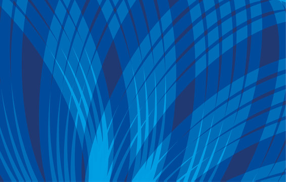 Abstract Blue Lines Background Texture