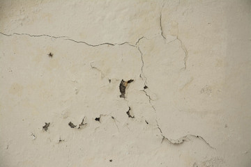 Old vintage crack wall 