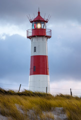 Fototapeta na wymiar Lighthouse at List - Sylt, Germany
