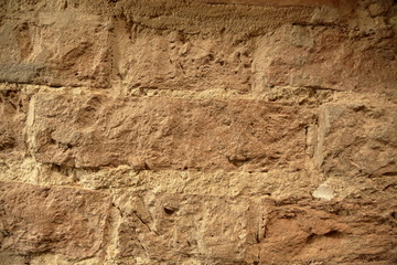 The idea of design embossed wall of a brick textured