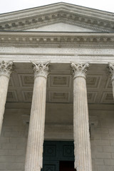 Obraz premium Maison Carree Roman Temple, Nimes, France