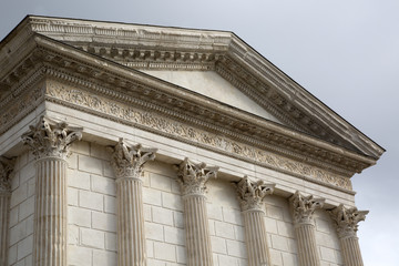 Maison Carree Roman Temple; Nimes