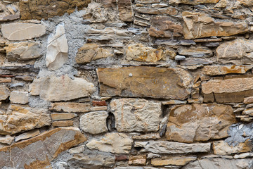 Fototapeta premium wall of stones as a texture