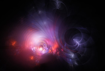 Abstract fractal background