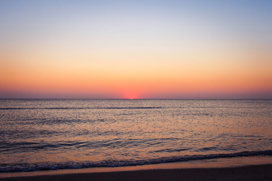Sonnenuntergang an der Nordsee © Lenslife