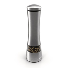 Pepper mill isolated on white 3D Illustration