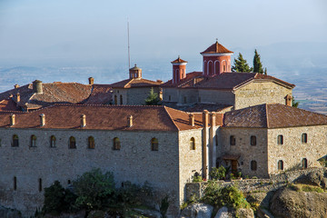 Obraz premium Meteora, Holy Monastery of St. Stephen, Greece