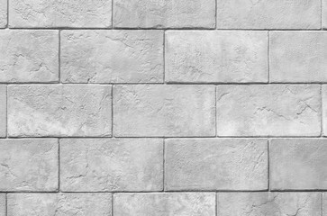 Stone block wall pattern and background