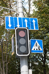 Traffic Sign on the Street