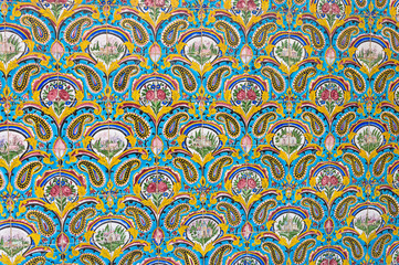 Mosaic in a mosque in Iran