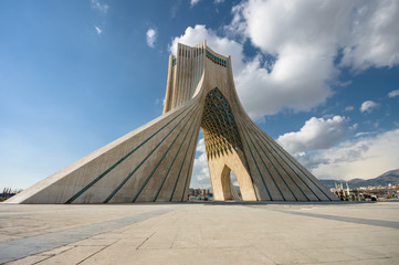 Azadi Tower in Teheran, Iran