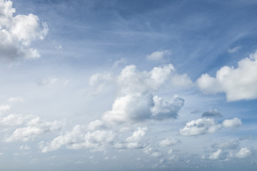 blue sky background with clouds