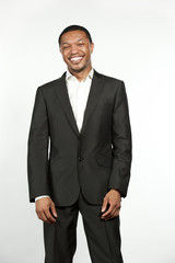 Formal Attire Black Male Laughing