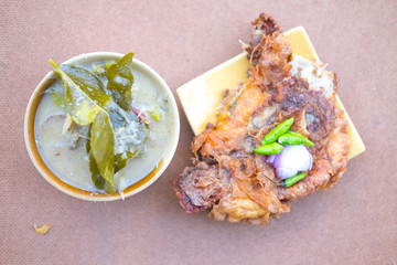 pickled fish fried and pickled fidh soup