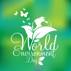 World environment day vector