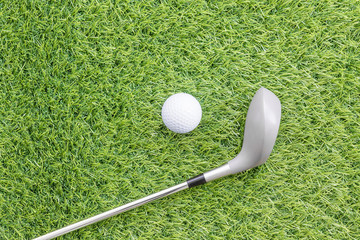 Sport objects related to golf equipment