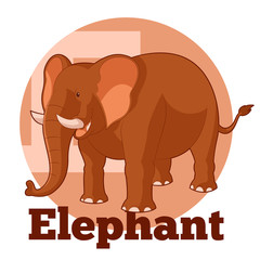 ABC Cartoon Elephant2