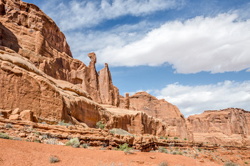 Balanced Rock at Arches National Park