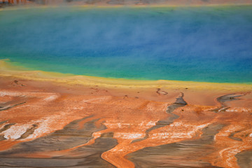 Colorful Pool at Yellow Stone National Park