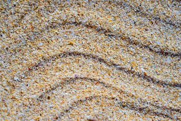 Sand Texture. Brown sand. Background from fine sand. Sand background