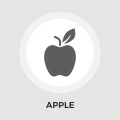 Apple flat icon