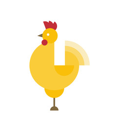 Rooster - a symbol of the new 2017