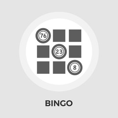 Bingo Icon Flat