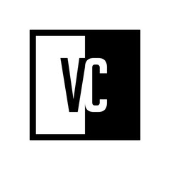 initial square half logo