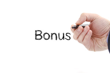 Bonus text concept