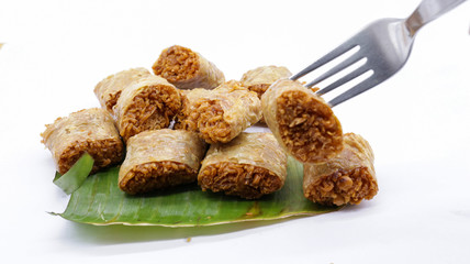 fried taro chinese tradition food