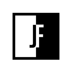 initial square half logo