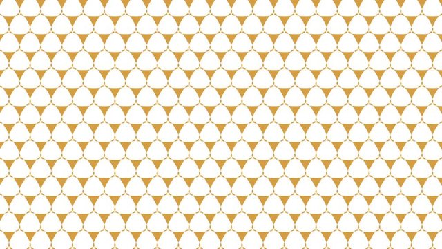 Orange triangle transform pattern for background