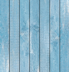 Fototapeta na wymiar Blue Wood Wall For text and background